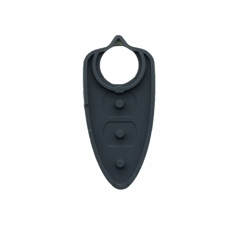 Car Key Shell 3 Button Luminous Silicone Pad for Alfa Remote Key Shell For Alfa Romeo Mito Giulietta 159 GTA 4C