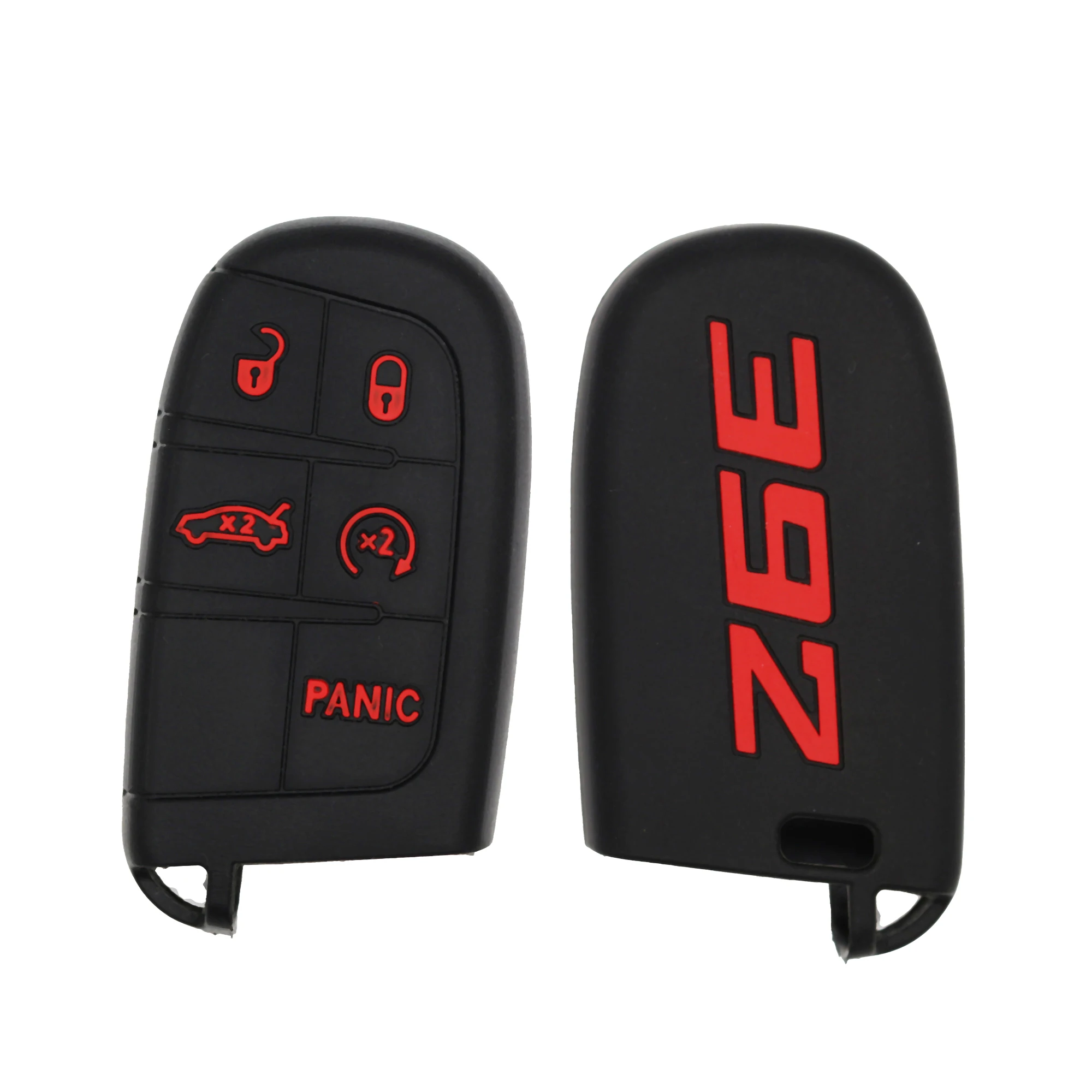 Remote car key case Dodge Dart Ram 1500 Dart Challenger charger Chrysler 300 Jeep keyless 5-key key case key case cover car key shell remote control case cover