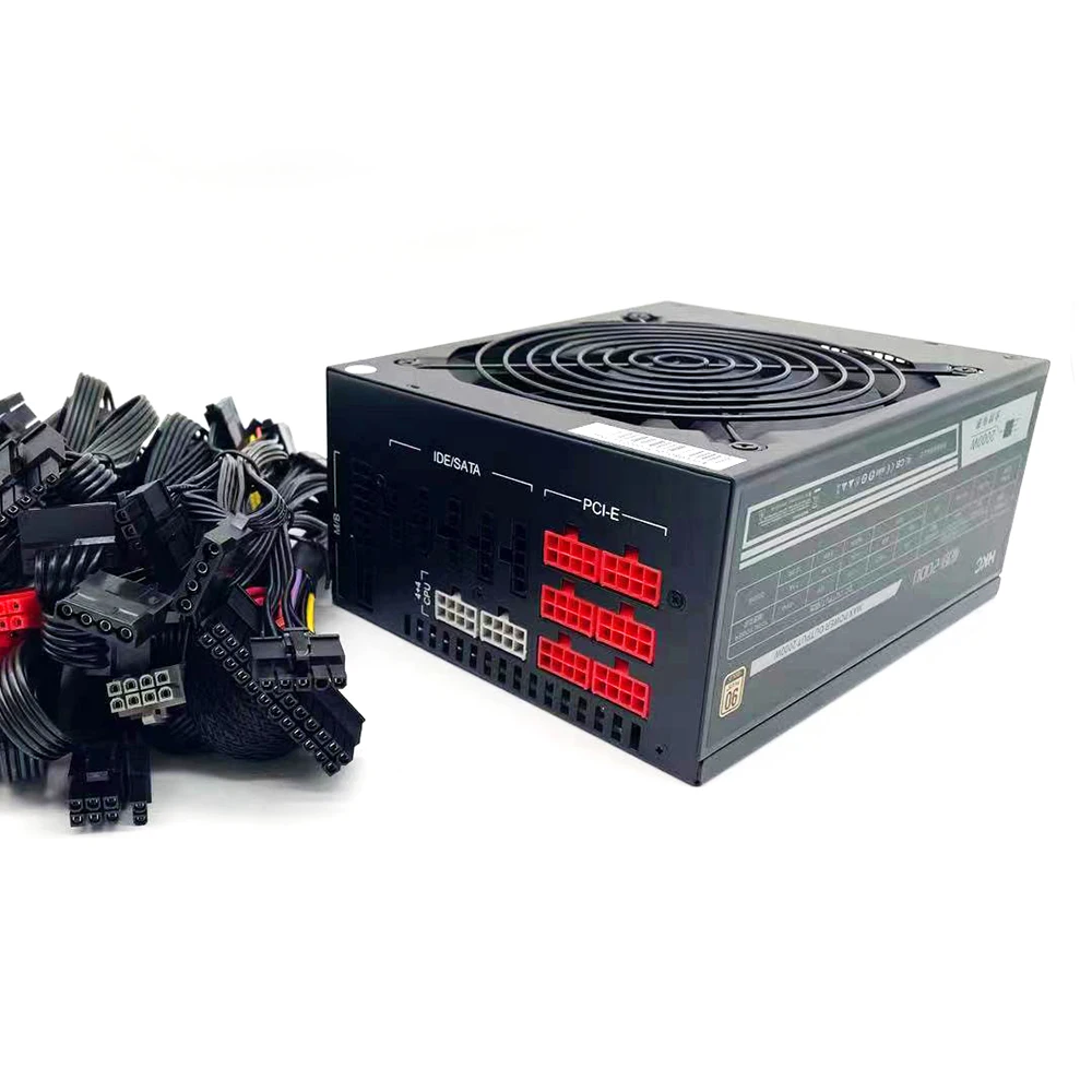For HKC HKC-2000 2000W Gold Medal Module ATX Twin CPU Quiet Desktop Power Supply 100% Test Before Shipment 4 For HKC HKC-2000 2000W Gold Medal Module ATX Twin CPU Quiet Desktop Power Supply 100% Test Before Shipment - Image 2