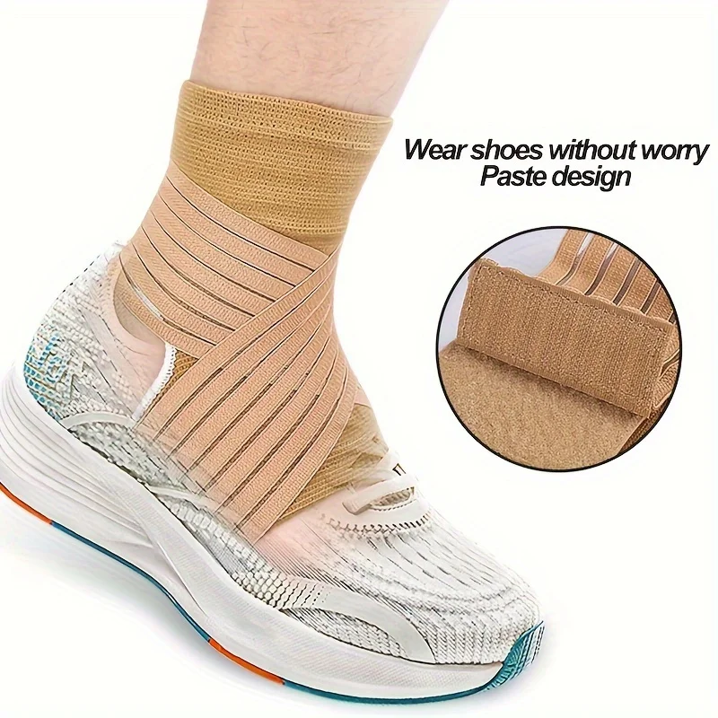 A Pair of Ankle Braces with Adjustable Compression Sleeves,for Men And Women for Ankle Support During Sports,Fitness,Running