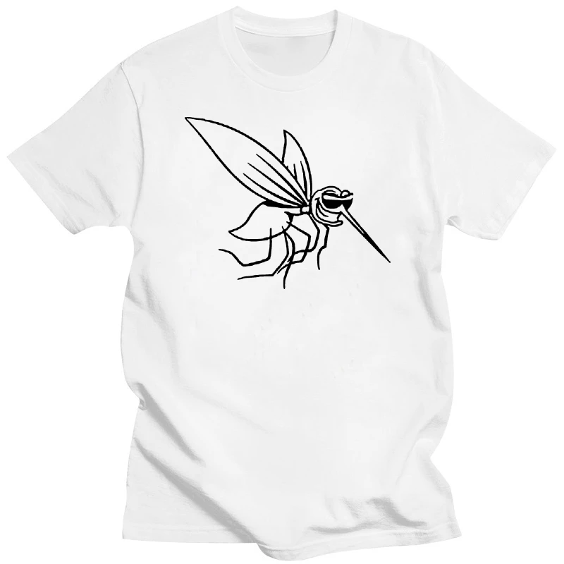 

Mosquito Wittily Stinging Comic Sunglasses T-Shirt Humorous Graphic Female Novelty Men Tshirts Camisas Shirt Hiphop