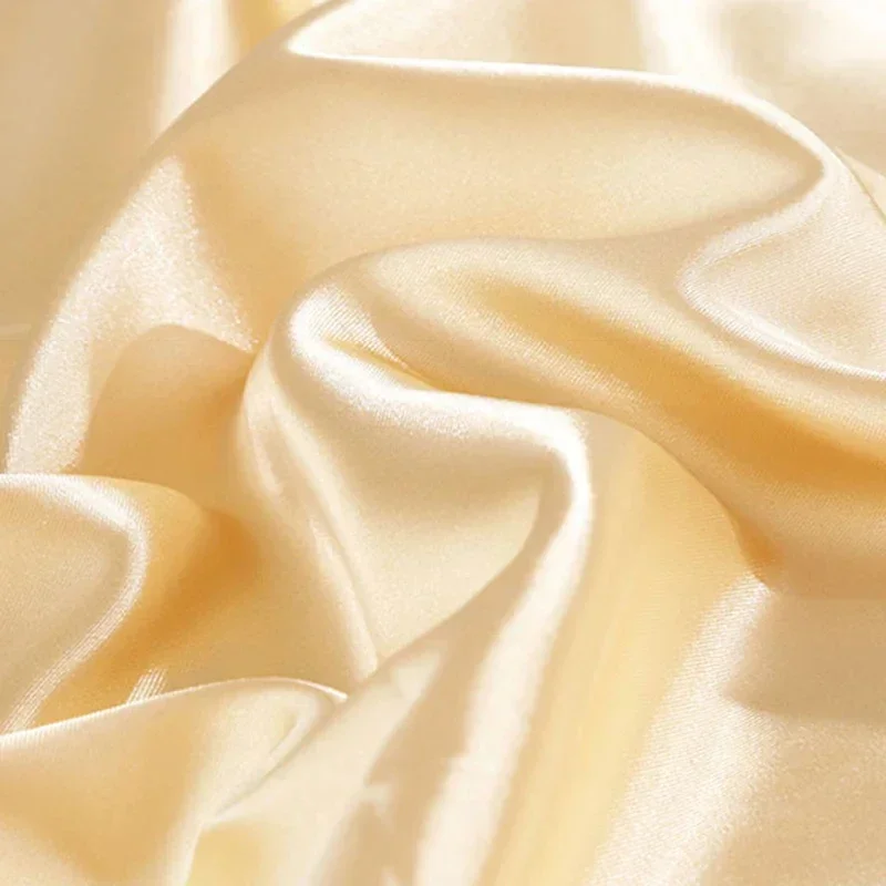 High-end Mulberry Silk Bed Sheet and Pillowcase or Only A Bedsheet Luxury Stain Silky Bed Sheet Set Queen Beautify Skin Bedsheet 6