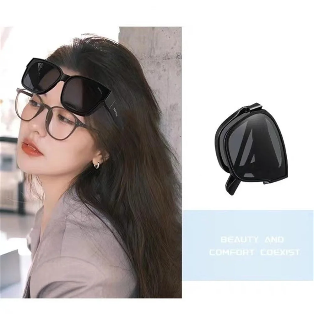 Fashion Polarized Sunglasses Cover Over Myopia Prescription Glasses Portable Men Women Vintage Fishing Driving Eyewear