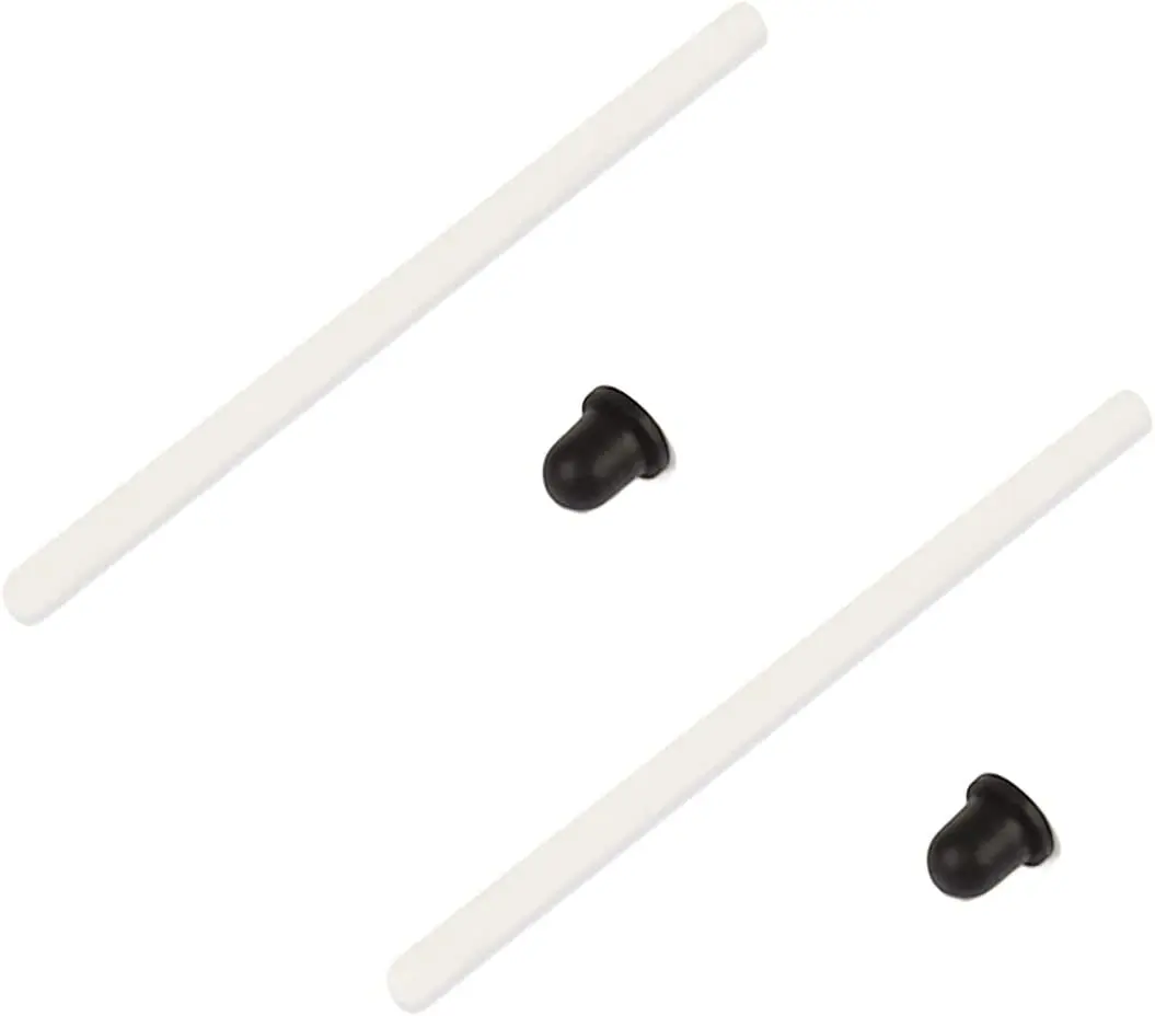 

2Pcs Zirconia Ceramic Shaft Assembly Compatible for Fluval Canister Filters 304/404 and 305/405 Series for Impellers w/Straight