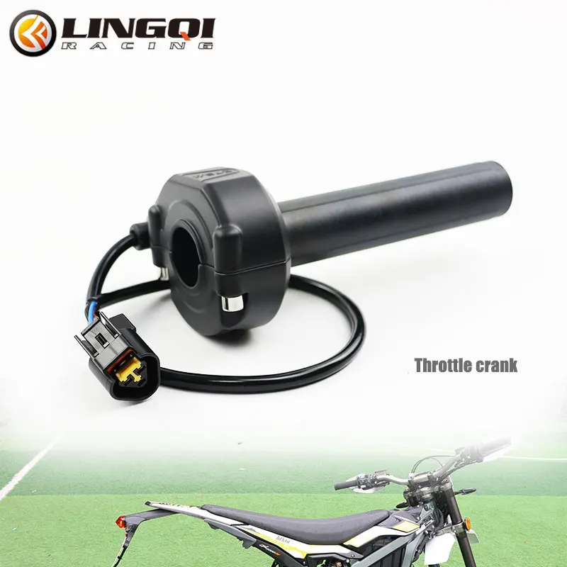 

LINGQI SURRON Ultra Bee Throttle Turn Grip Pit Dirt Bike Handlebar for Off-Road Motorcycle SUR RON SUR-RON Electric Vehicle Part