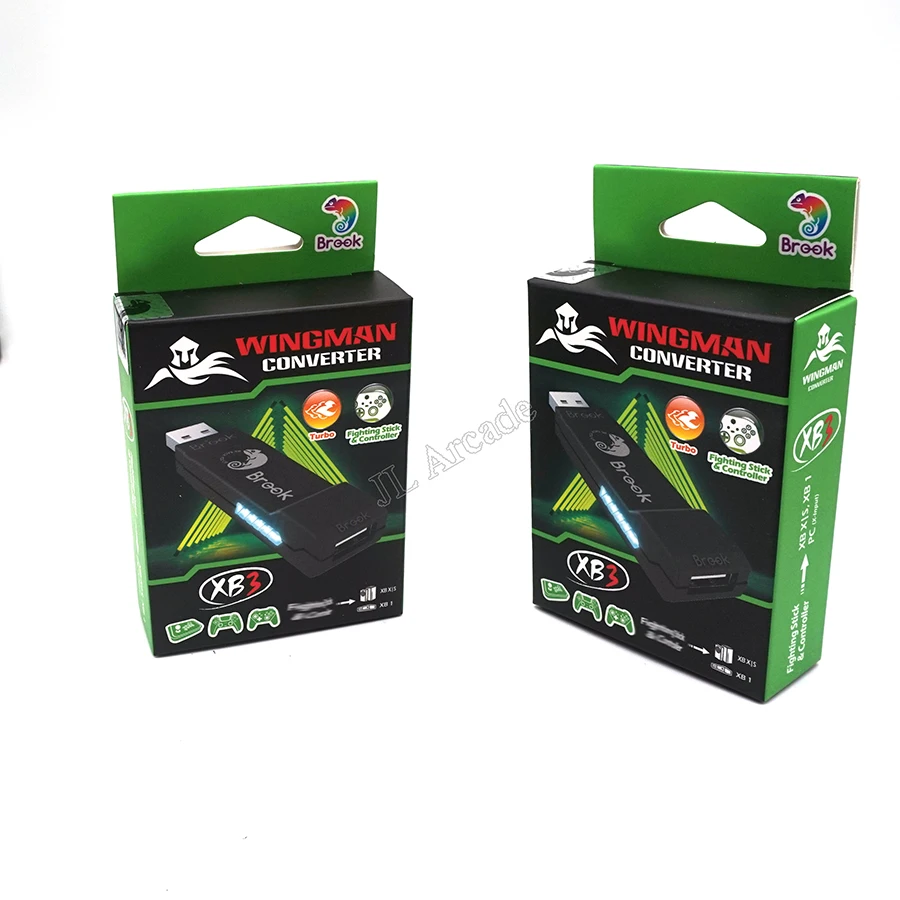 Adaptateur Brook Wingman XB3 - Compatible Contrôleurs Sans Fil Xbox Series X/S, Xbox One, PC