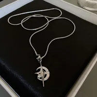 Collier avec pendentifs étoile en cristal brillant pour filles et femmes, chaînes de personnalité, Design esthétique, bijoux Y2k, 2023 3