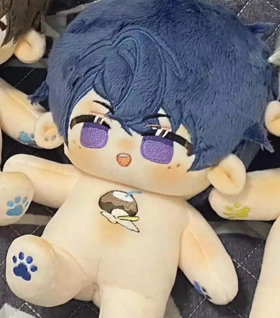 

Game Anime Tears of Themis Marius von Hagen Cosplay Plush Stuffed DollBody Change Suit Plushie Mascot 20cm Lovely Gift