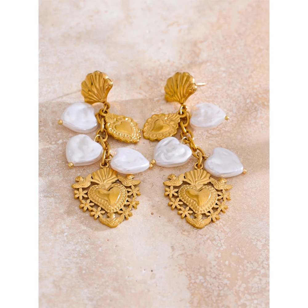 Yhpup Baroque Earrings