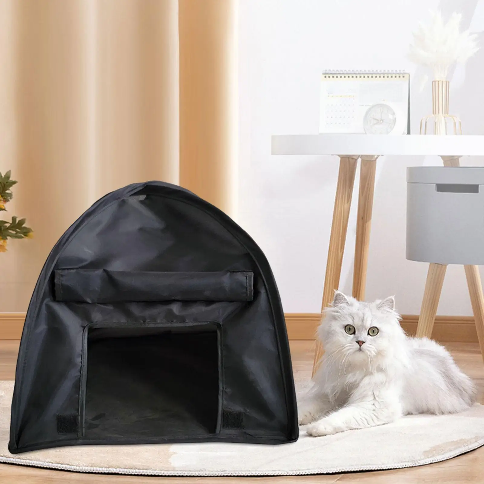 Dog Playpen Cats Dog House Foldable Hideout Cat Tent Puppy Kennel Playground Cage Breathable Fence for Cats Dogs Camping Car