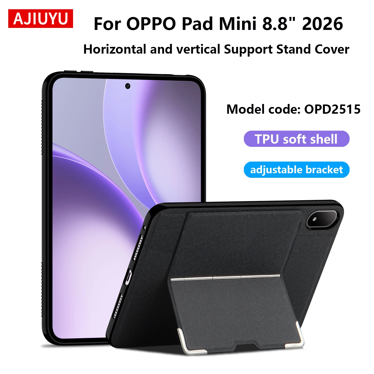 Premium Protective Stand Case for 8.8 Inch Tablets - Durable Back Cover Shell