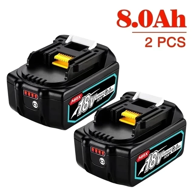 PACK 2 Baterías MAKITA 18V 6Ah