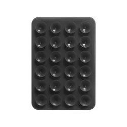 Silicone Suction Cup Hands - Free Phone Holder (Black)