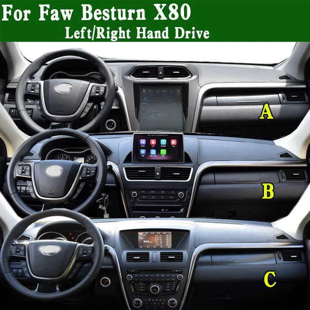 Für faw besturn x80 Auto-Styling Dashmat Armaturen brett Abdeckung  Instrumenten tafel Isolierung Sonnenschutz Schutz polster