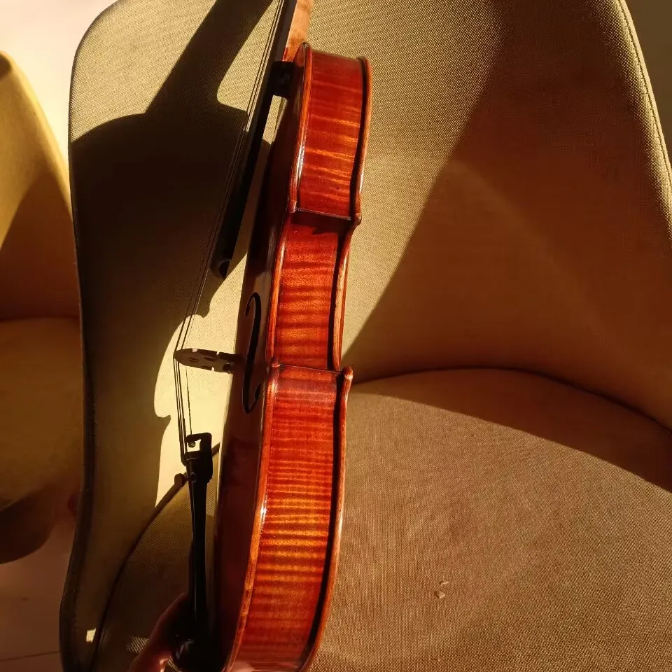 Europe Solid wood natural grain violin 4/4 handmade high quality violin children adult playing musical instruments