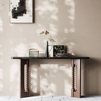 Consolle eleganti e minimaliste in stile salvaspazio Consolle moderna Tavolo unico De Salon Mobili da soggiorno moderni