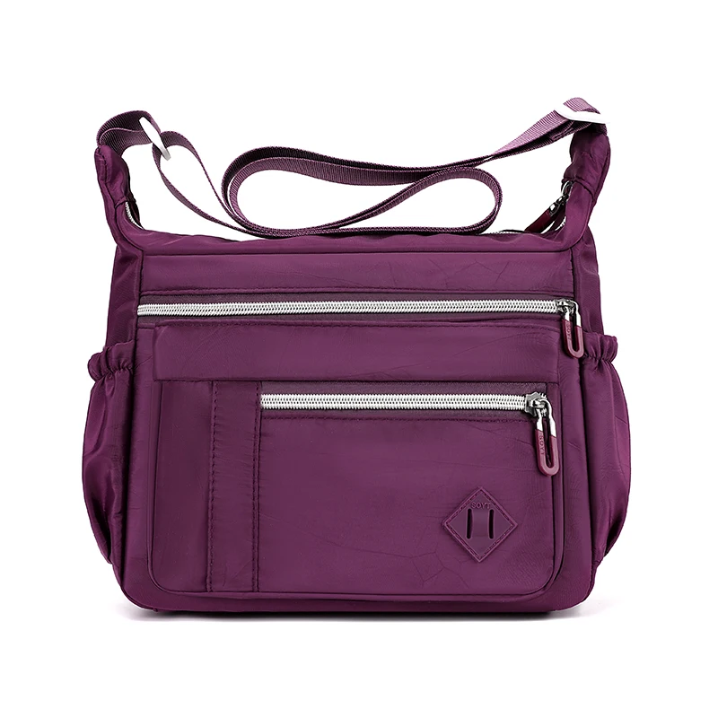 Neutral new men's and women's bags, single shoulder crossbody bags, travel bags, middle-aged and elderly multi-layer leisure mom