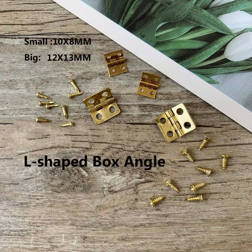 Metal Corner Protector for Dollhouse Decorations and DIY Boxes