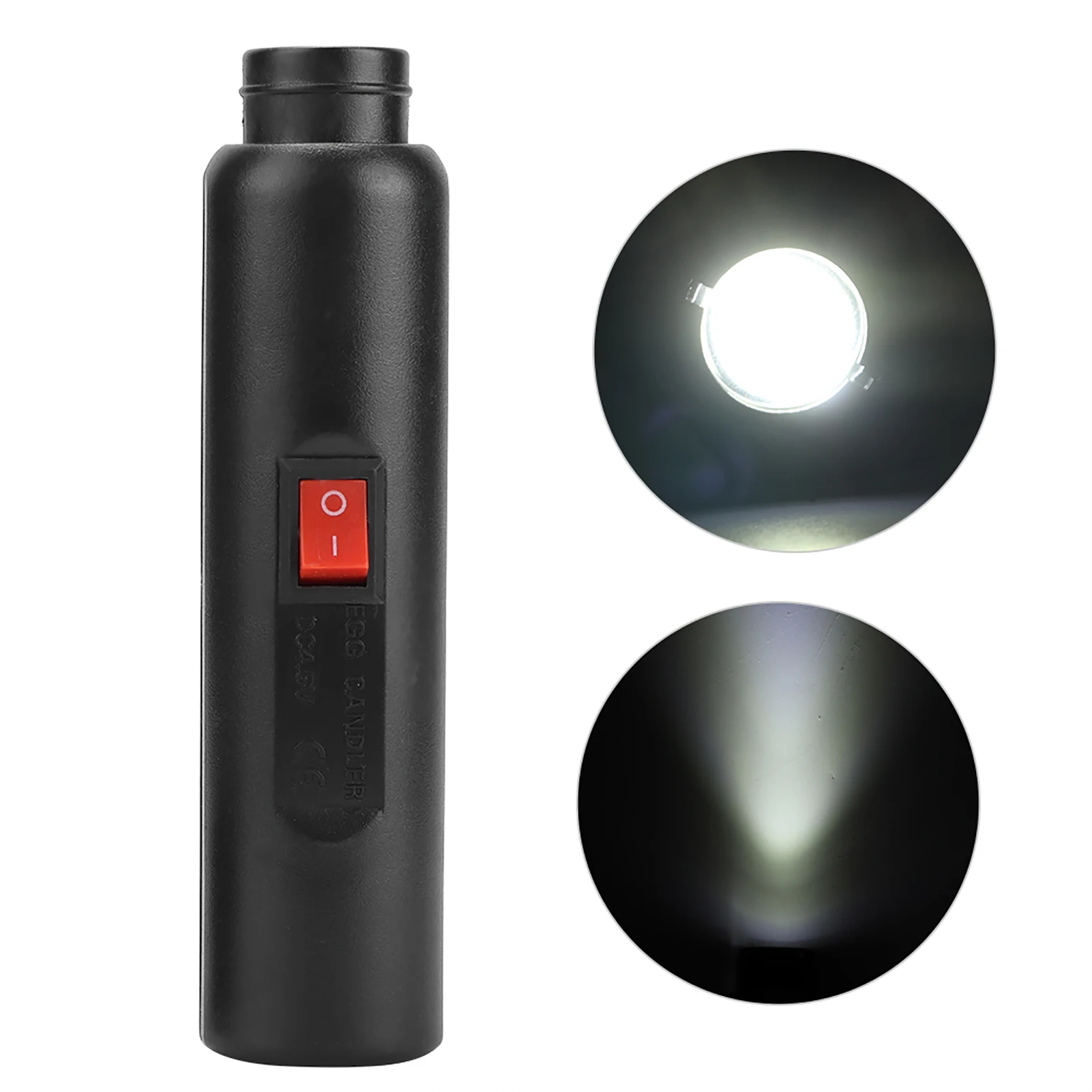 Egg Candler Bright Cool LED Light Egg Candling Lamp Growth Inspection EU Plug 100-240V