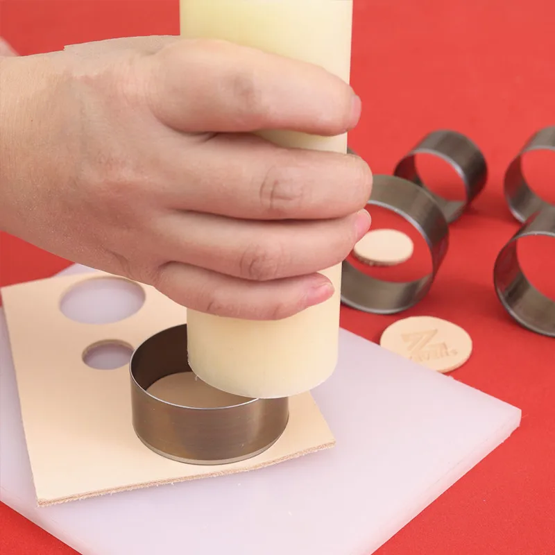 20mm-55mm Leather Round Cutter Die Circle Bell Die Japan Imported Knife Template Cutting Punching Tool