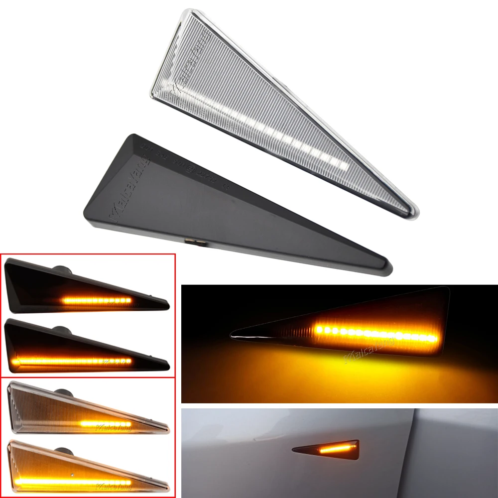 

Светодиодный динамический поворотный сигнал, 2 шт.