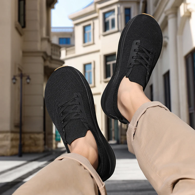 Herren Laufschuhe Mit Breiter Zehenbox Und Popcorn Dämpfung_voghion.com
