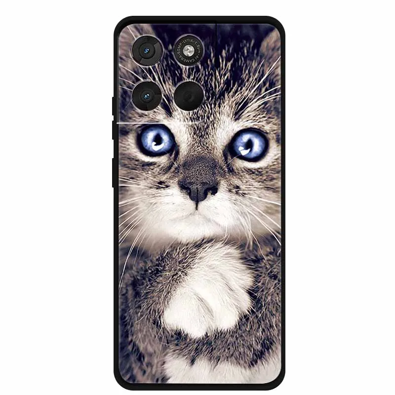 Cartoon Silicone Bumper Shockproof Soft Case - Protective Back Cover