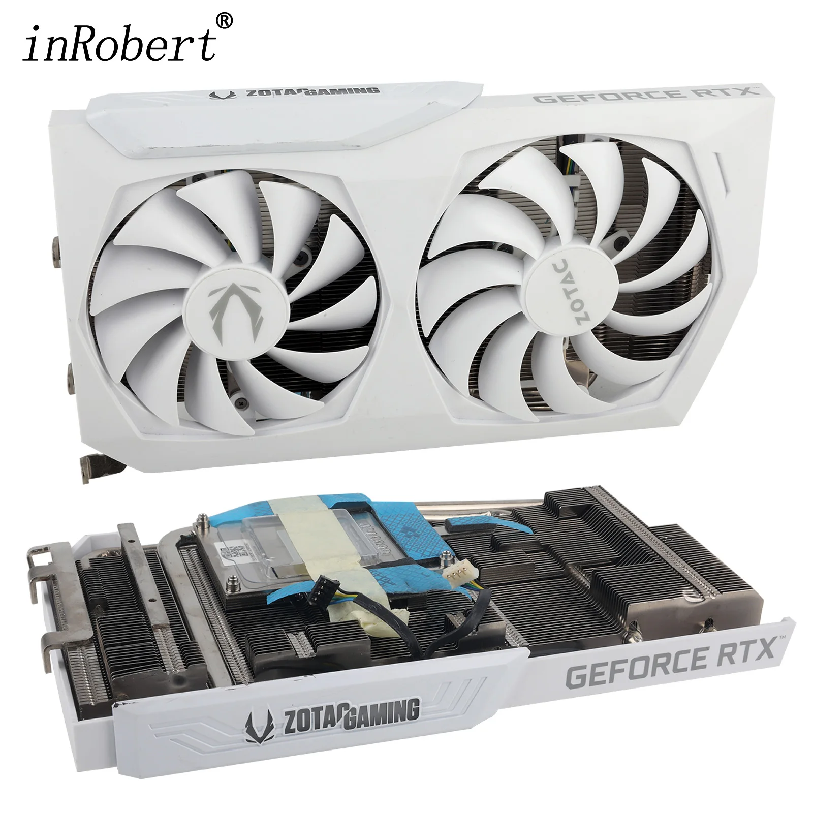 

RTX3070 85 мм GA92S2U кулер радиатор для ZOTAC Gaming RTX 3070 twin edge 8 Гб видеокарты радиатор