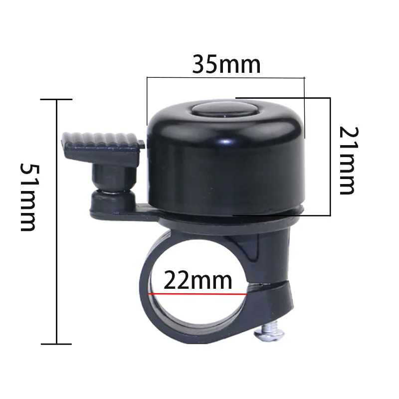 Bicycle Bell Aluminum Alloy MTB Bike Safety Warning Alarm Cycling Handlebar Bell Ring Bicycle Horn Cycling Accessories buzina