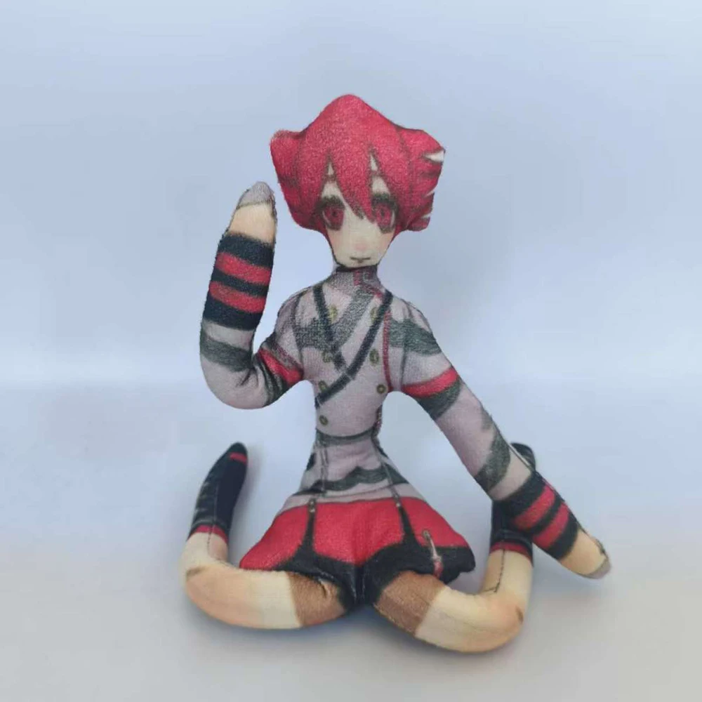 Anime Kasane Teto Cosplay Keychain Plush Cotton Doll Slender Twistable Shape Room Abstract Model Decoration Festival Gift plush toy,plush doll,anime ornament