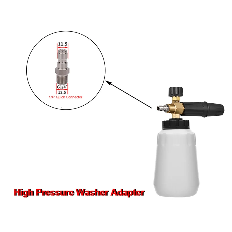 Saldi Adattatore Di Schiuma Di Neve A Rilascio Rapido Per Lance - Foto 5