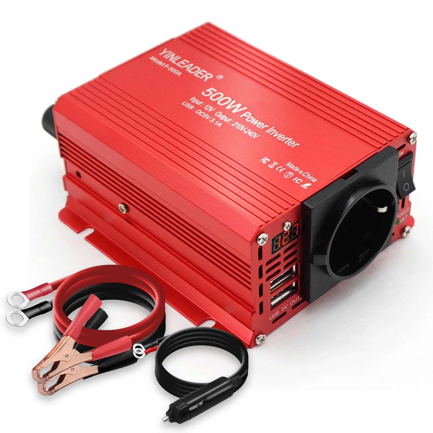 12V, AC 220V, inversor de carro ao