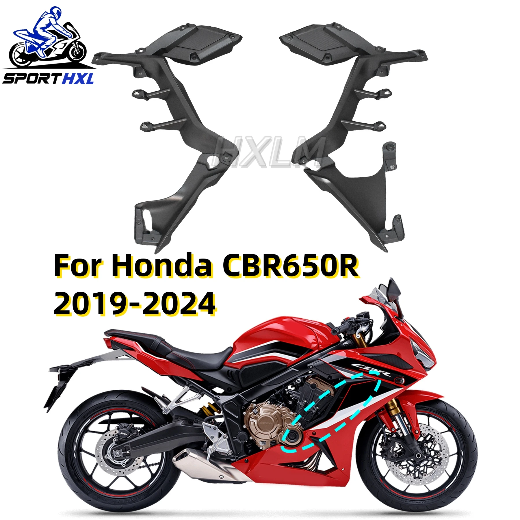 オートバイサイドスポイラーウィング 用 CBR650R 用 CB650R 2019-2024