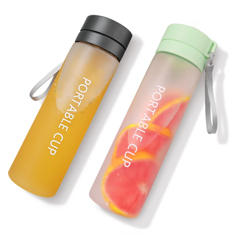 800ml Sports Large Capacity Water Bottle,fruit Lemon Juice Drinking
