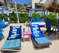 Bold Font Style Personalized Beach Towel Personalized Name Bath Towel Customized Pool Towel With Name 2