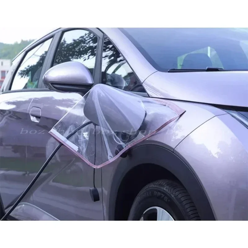 Car Accessories For BYD Dolphin Seagull Car Charging Muzzle Protective Cover New Energy Charging Port Waterproof Shield Decorative Parts