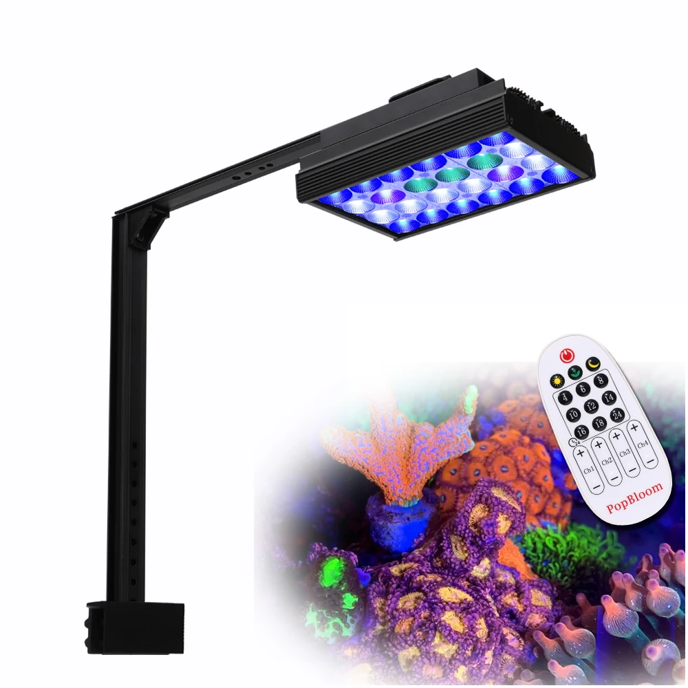 60W Marine Aquarium Light with Timer for Coral SPS LPS Aquarium Sea