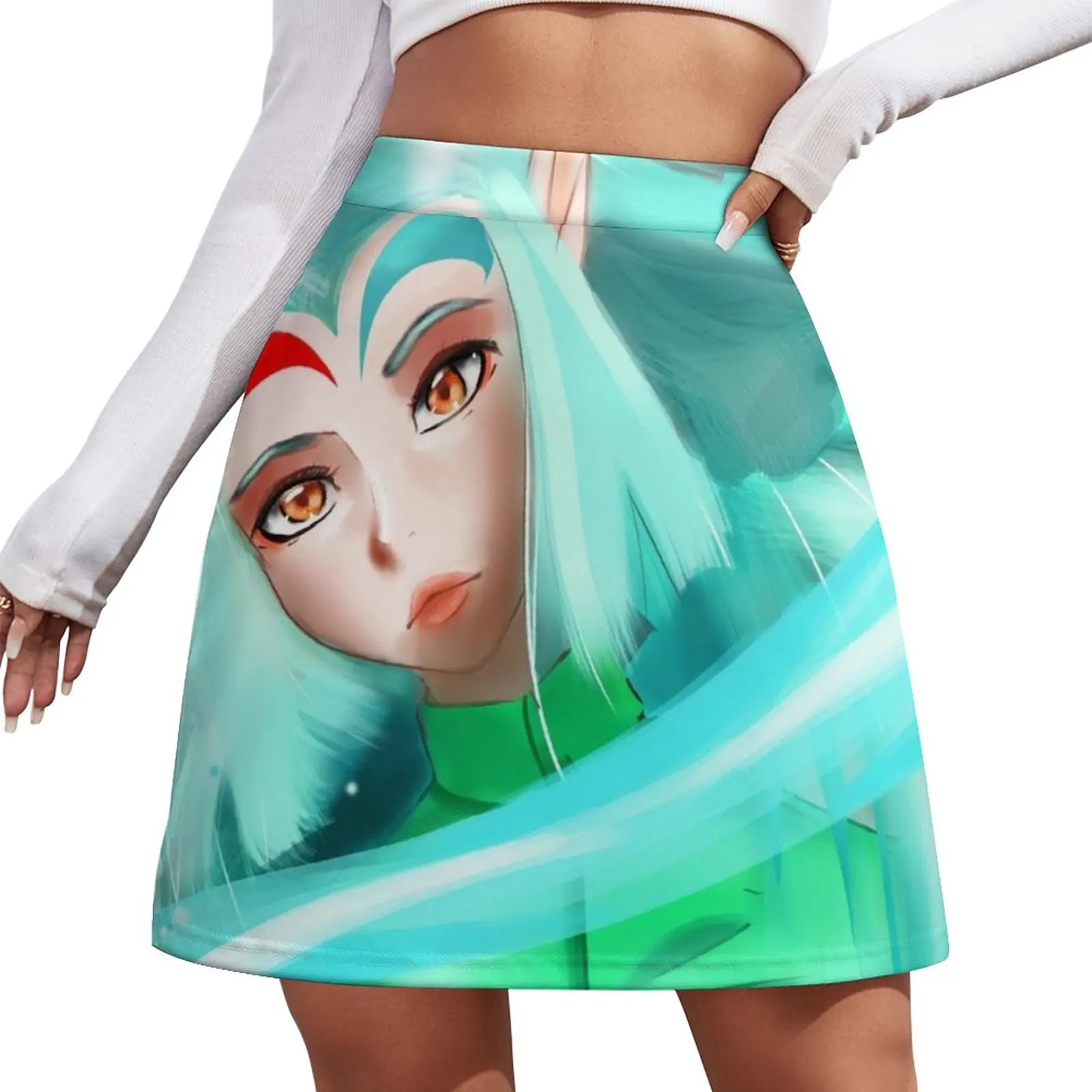 

Shimy (the legendaries) Mini Skirt summer clothes skirt for women Clothing School skirt