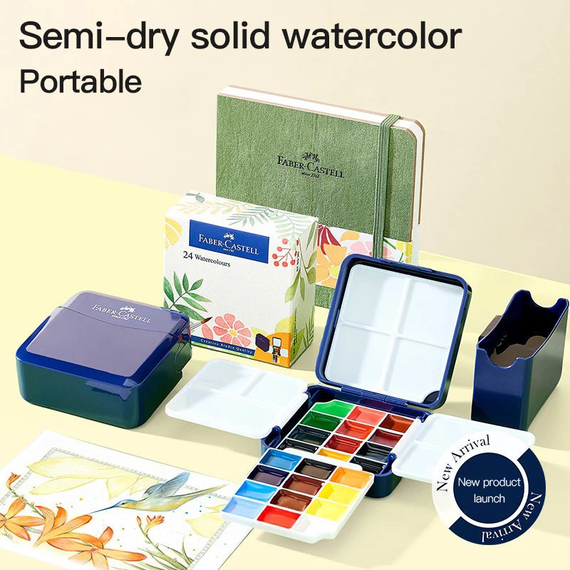 Faber Castell Portable Watercolor Paint Set 1