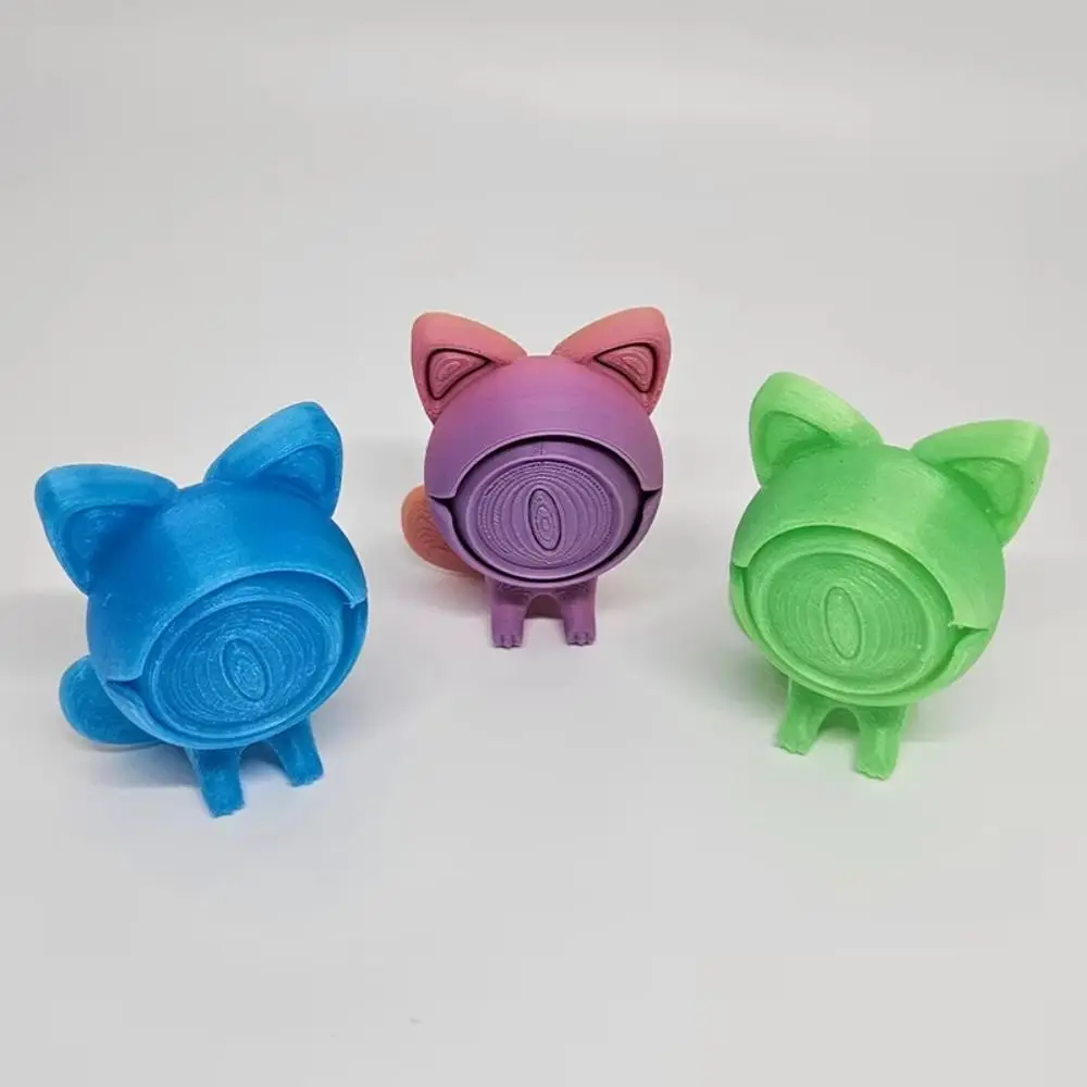 Simulated Orangutan 3D Printed Monkey Animal Joints Rotatable 3D Printing Multi-color Monkey Poseable Joints Flexible