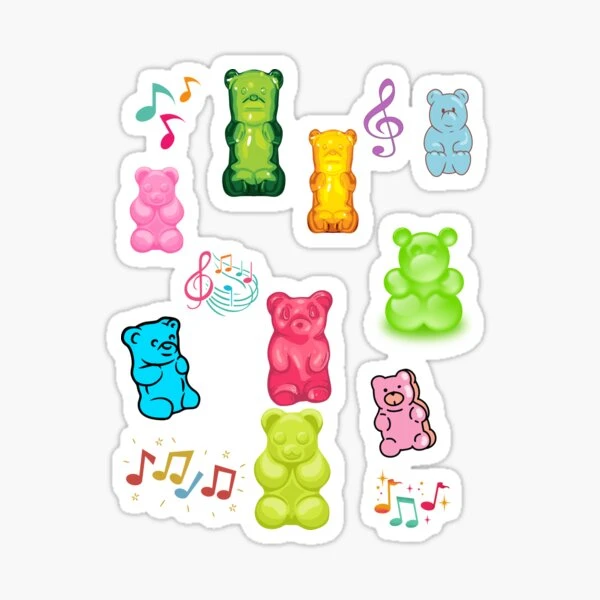 Sweet Gummy Bear Song - Gummy Bear Song - Magnet