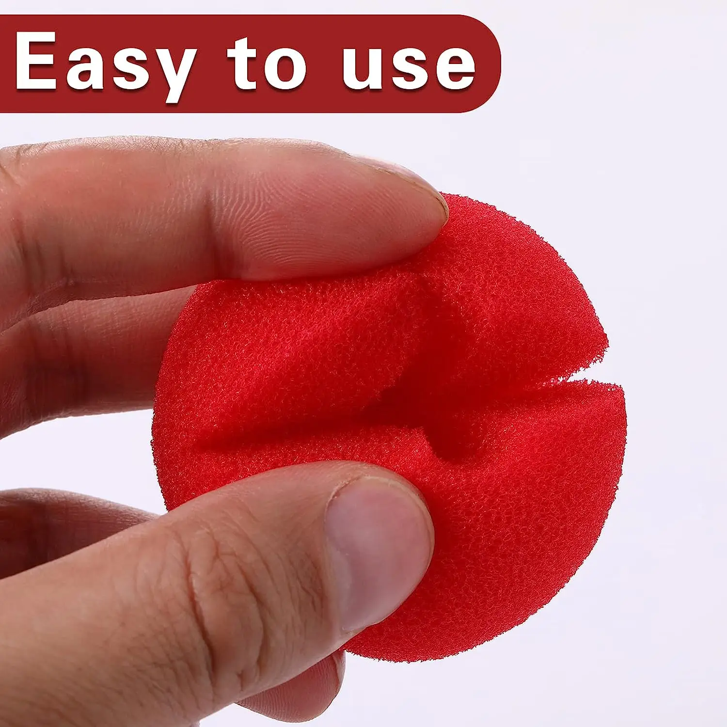 20pc Novelty Cosplay Nose Red Foam Sponge Noses Clown Nose for Christmas Comic Costume Party Favors Magic Dress Circus Kid Adult