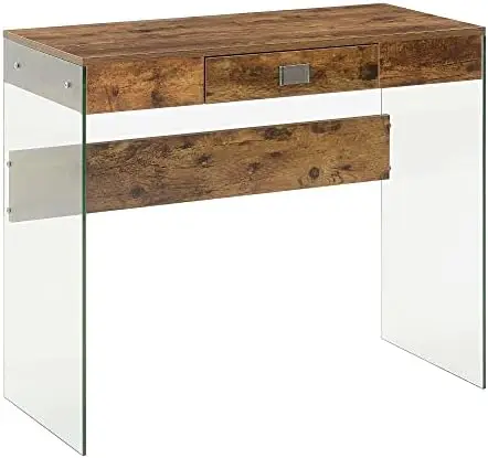 

1 Drawer Glass 36 inch Desk, White Earth magnets strong mixture Circle center drill מגנט Ayaneo s skin Imas super forte Supe