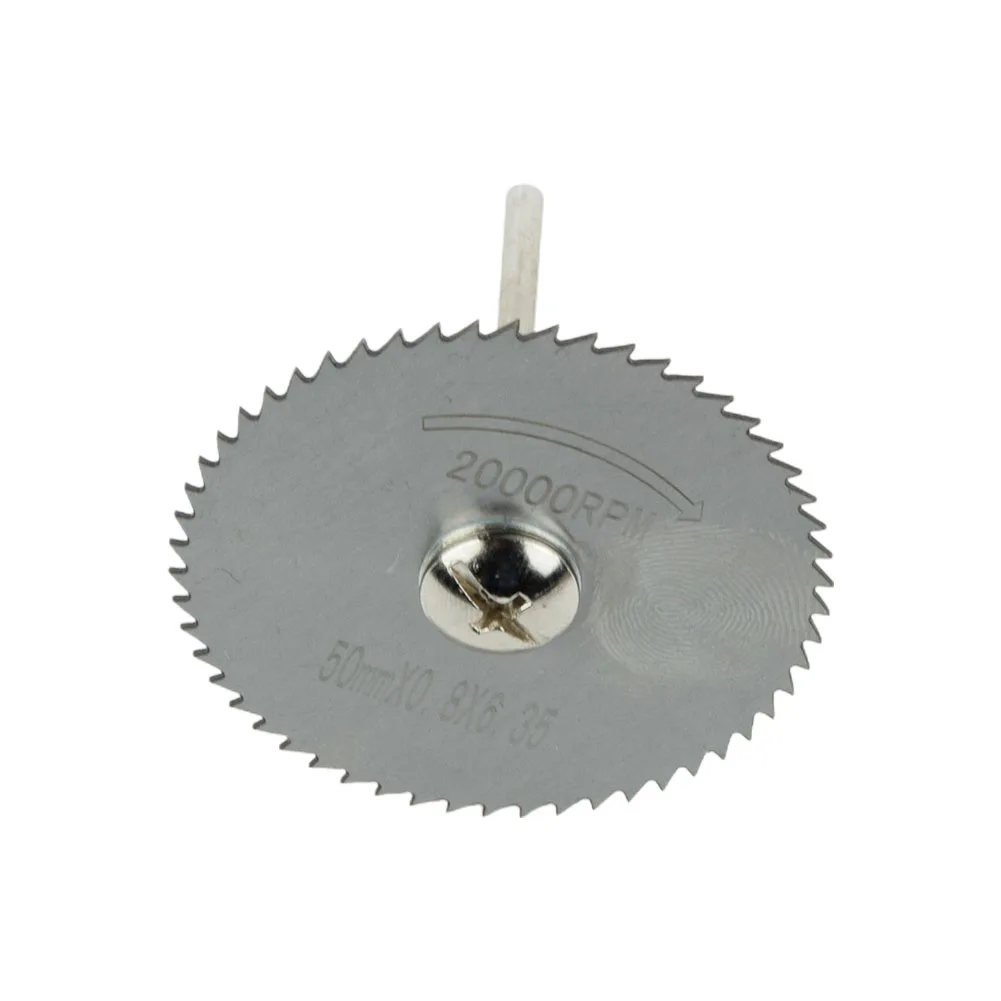 

50 60mm HSS Cutting Discs Circular Saw Blade Connecting Rod Sets For Cutting Metal Gypsum Board PVC Pipe Wood Power Tools