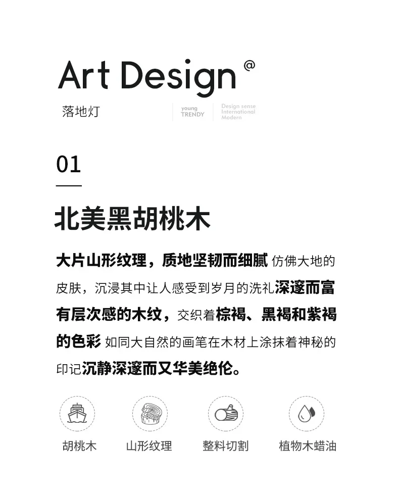 Description Picture 4 of itemMedieval style table lamp 2024 new high-end American walnut Chinese bedroom bedside lampمصباح ارضي     מנורה עומדת플로어 램프 nordic