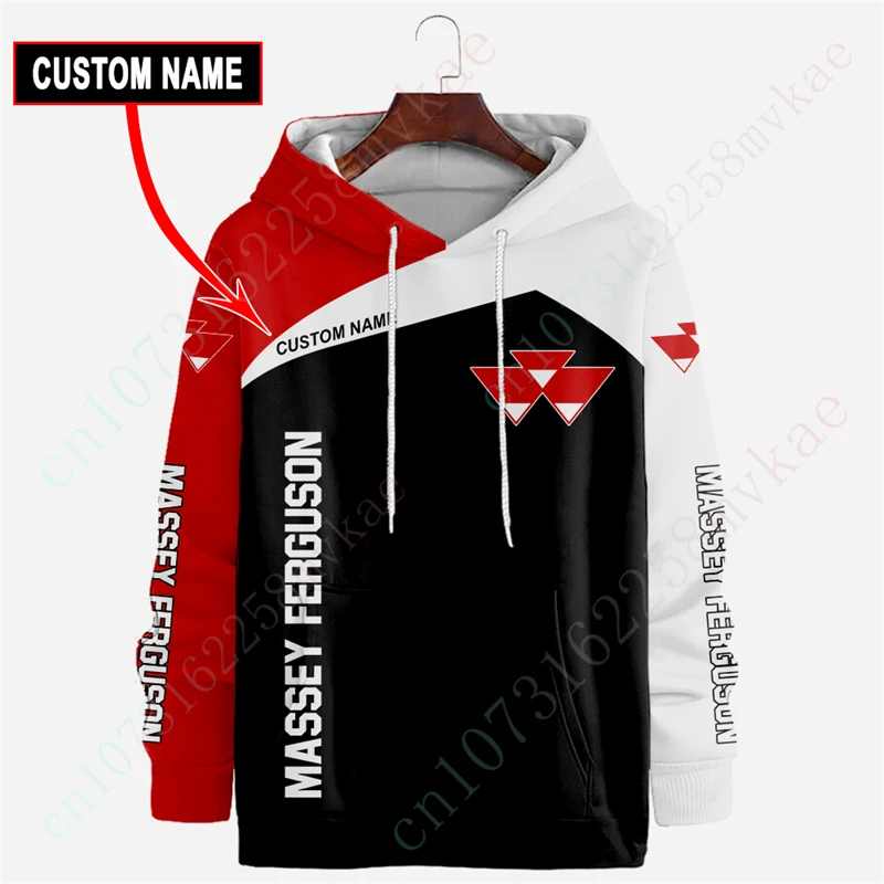 

Massey Ferguson Unisex Sweatshirt Anime Men's Clothing Top Casual Oversize Hoodie 3D Printing Zip Hoodies Essentials Streetwear