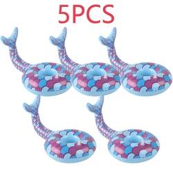 Inflatable Pool Party Drink Floats and Holders (5PCS mermaid)