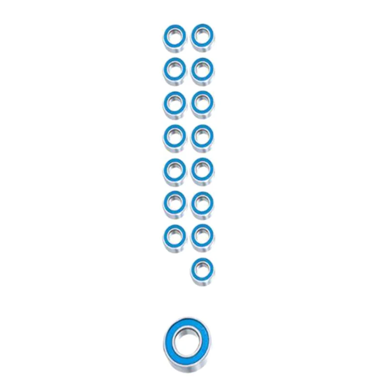 A12E-43PCS Rubber Sealed Ball Bearing Kit For 1/7 UDR RC Car Upgrades Parts Accessories