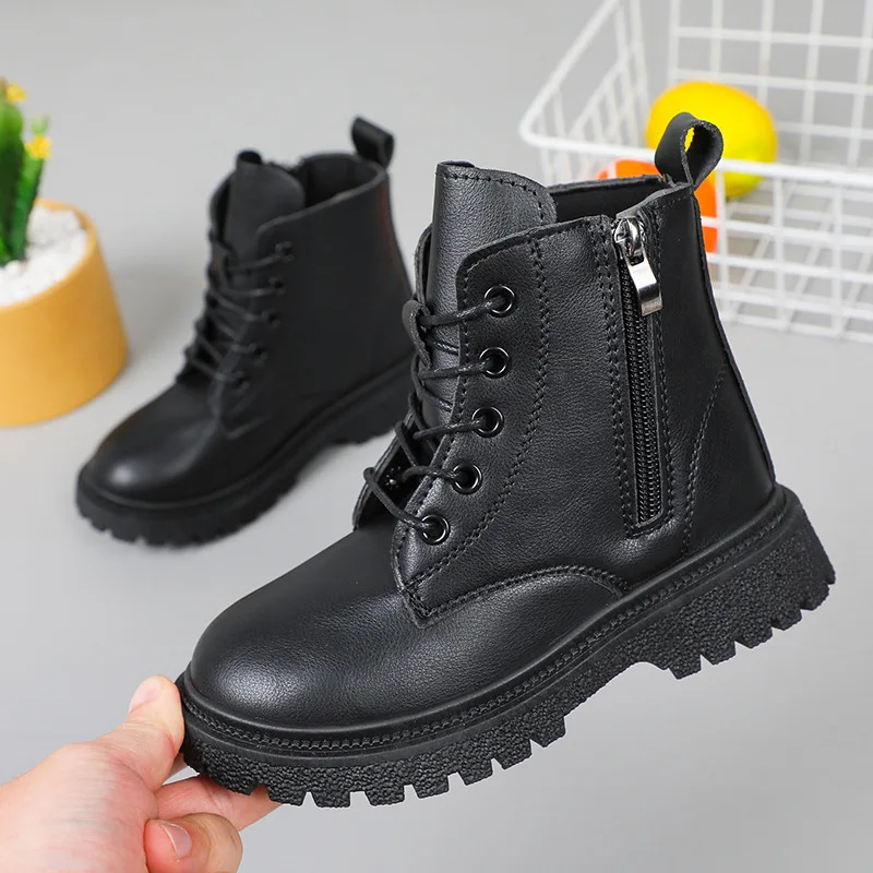 Fashion Children's Boots Girls Boots Non-Slip Warm Autumn Winter