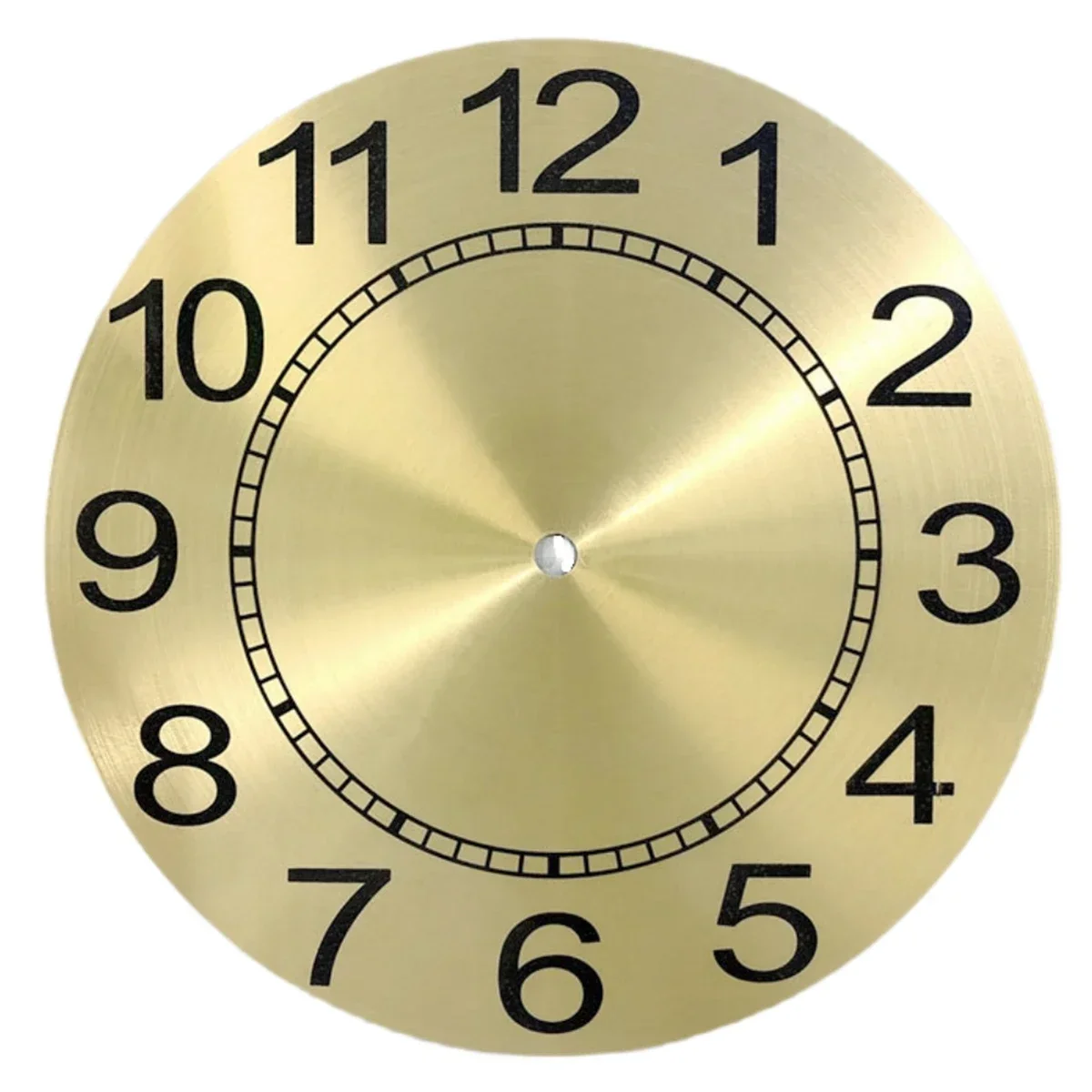 Clock Accessories Dial Face 9inch Aluminium Dial Face Arabic Numeral Diameters 243mm Flat Profile Metal Wall Clock 3